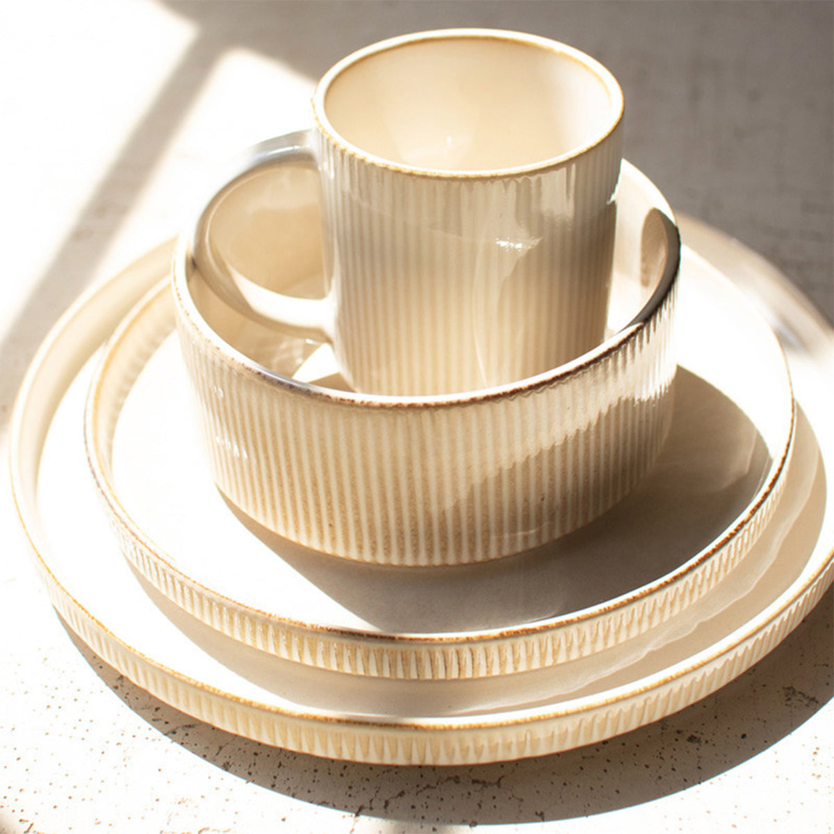 Ridges Dinnerware Collection