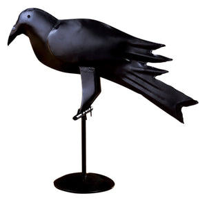 Iron & Metal Crow - Perched