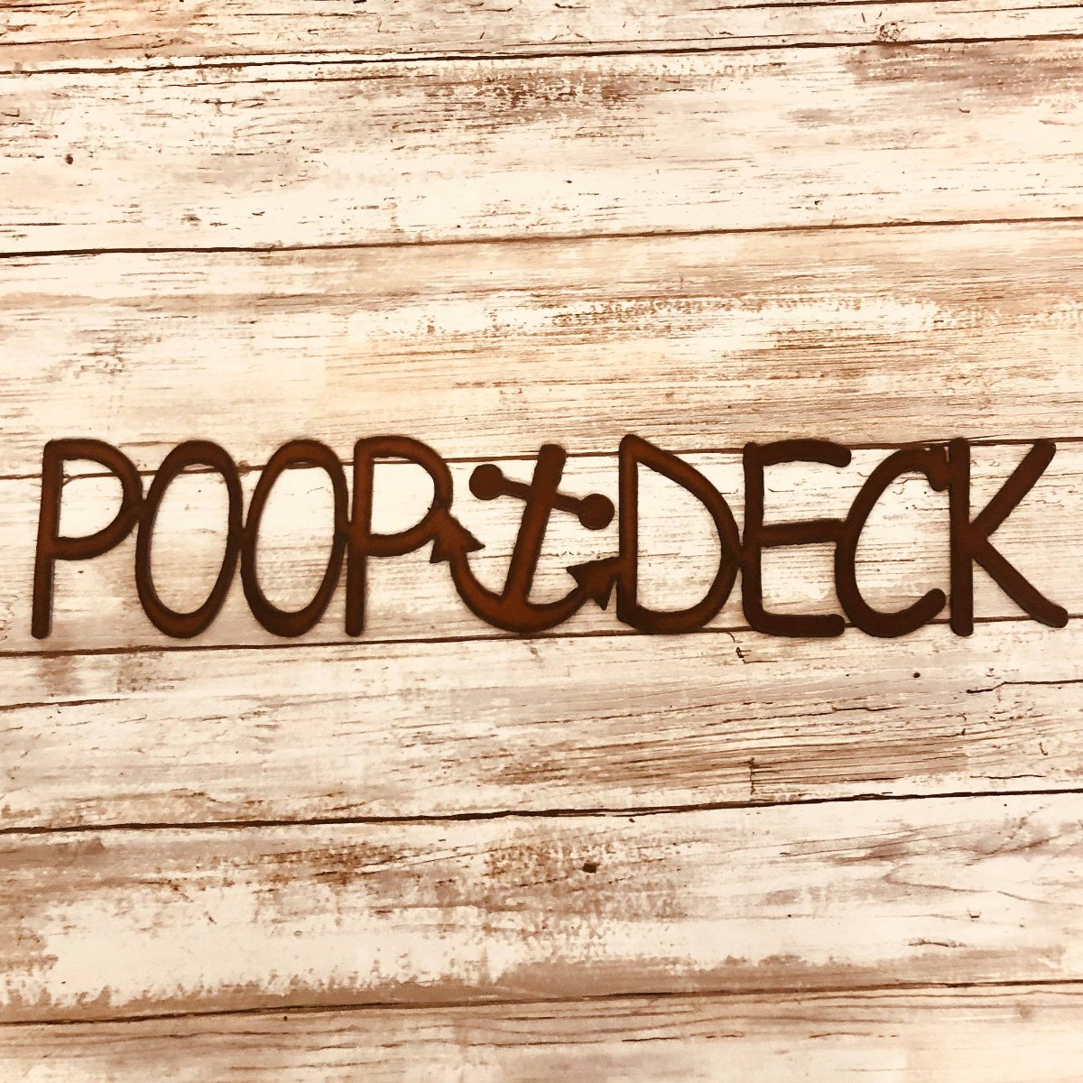 Poop Deck - Metal Sign