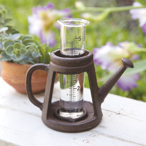 Watering Can Rain Gauge