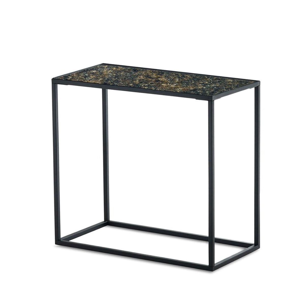 Crushed Glass Side Table - Rectangular 