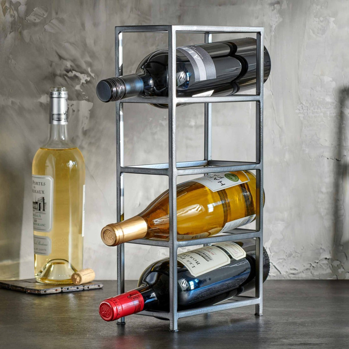 Metal wine best sale storage racks