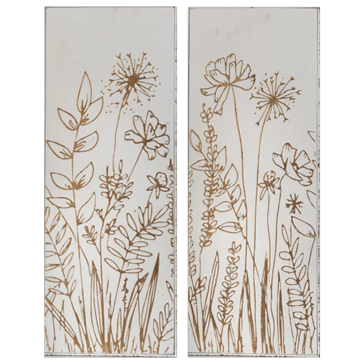 Chateau Flower Plaques (Set-2)