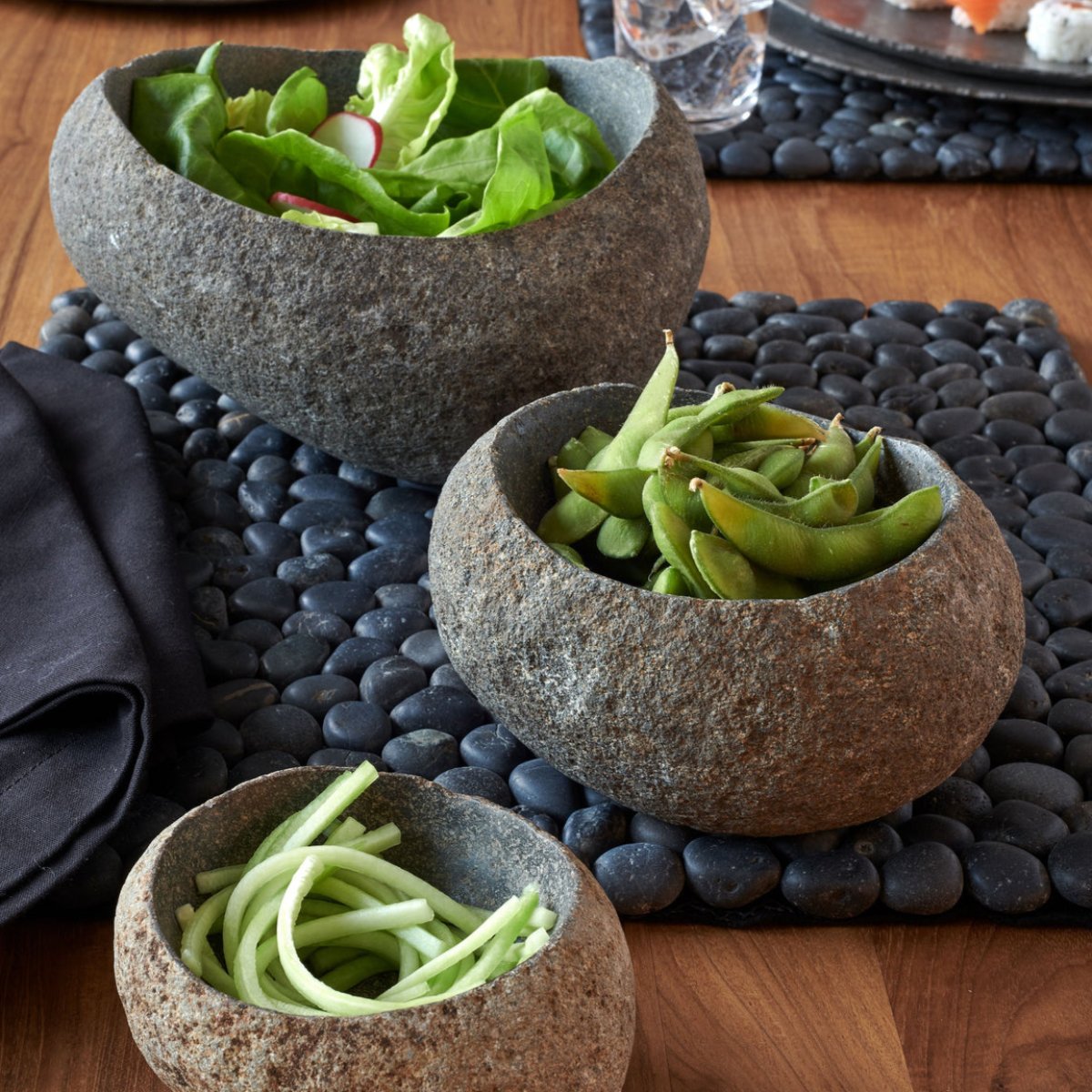 River Rock Bowls