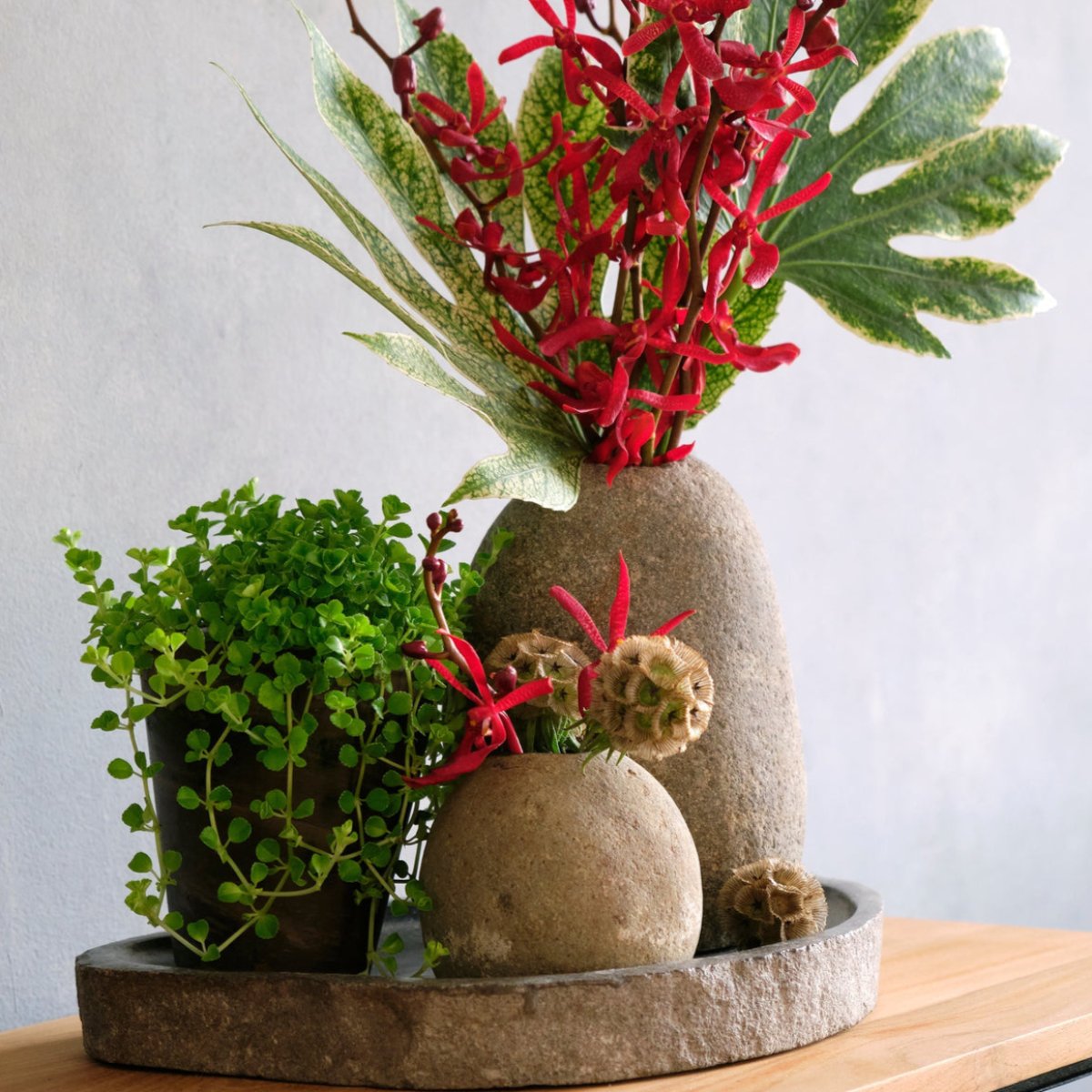 Riverstone Vases