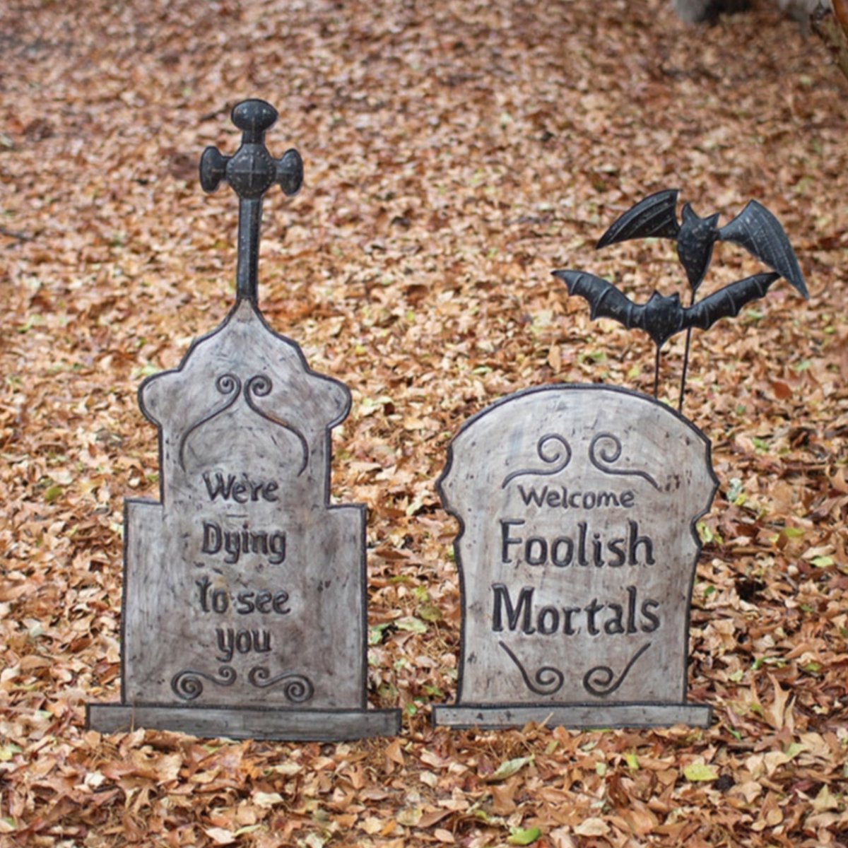 Haunted Cemetery Markers