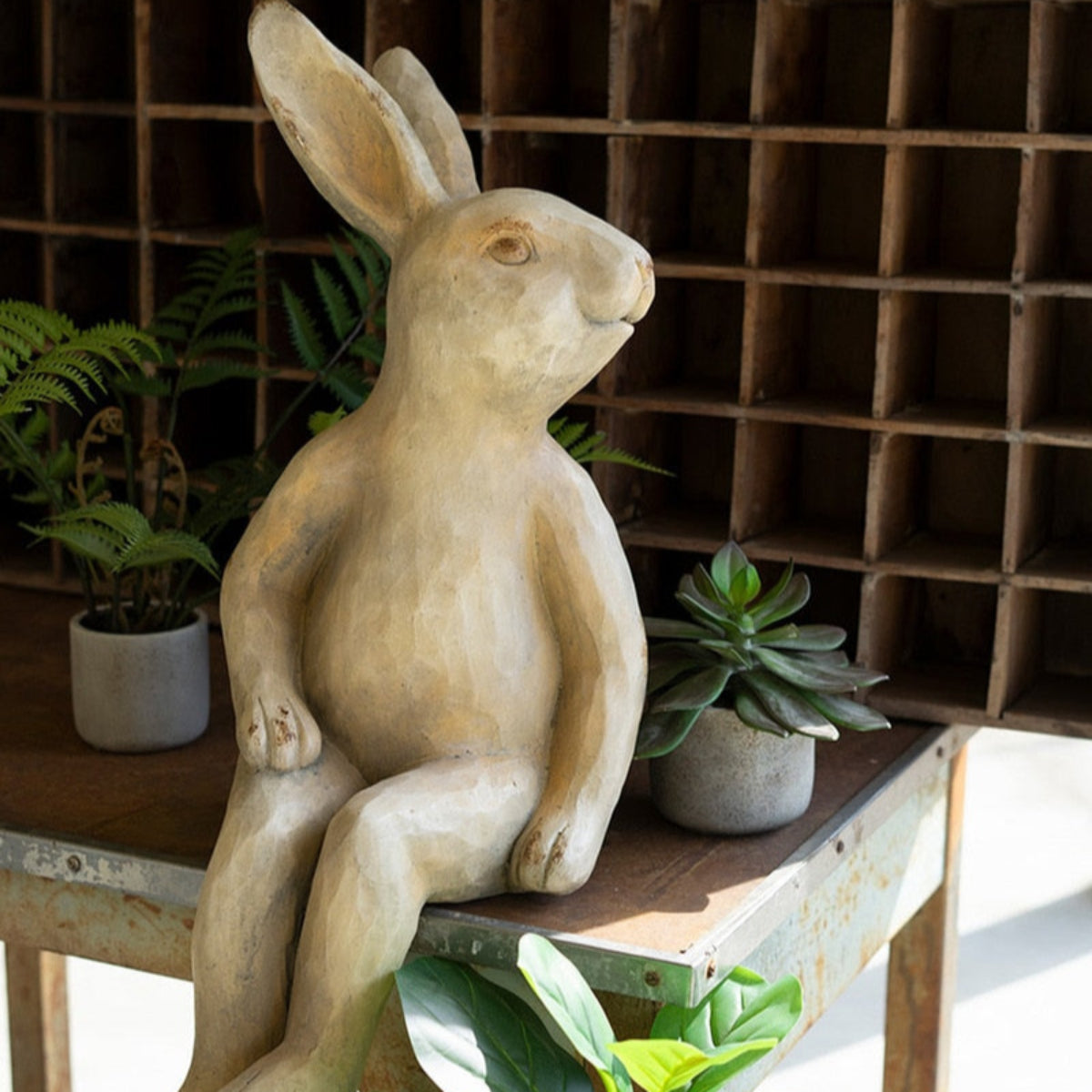 Thistlewood Hare Shelf Sitter