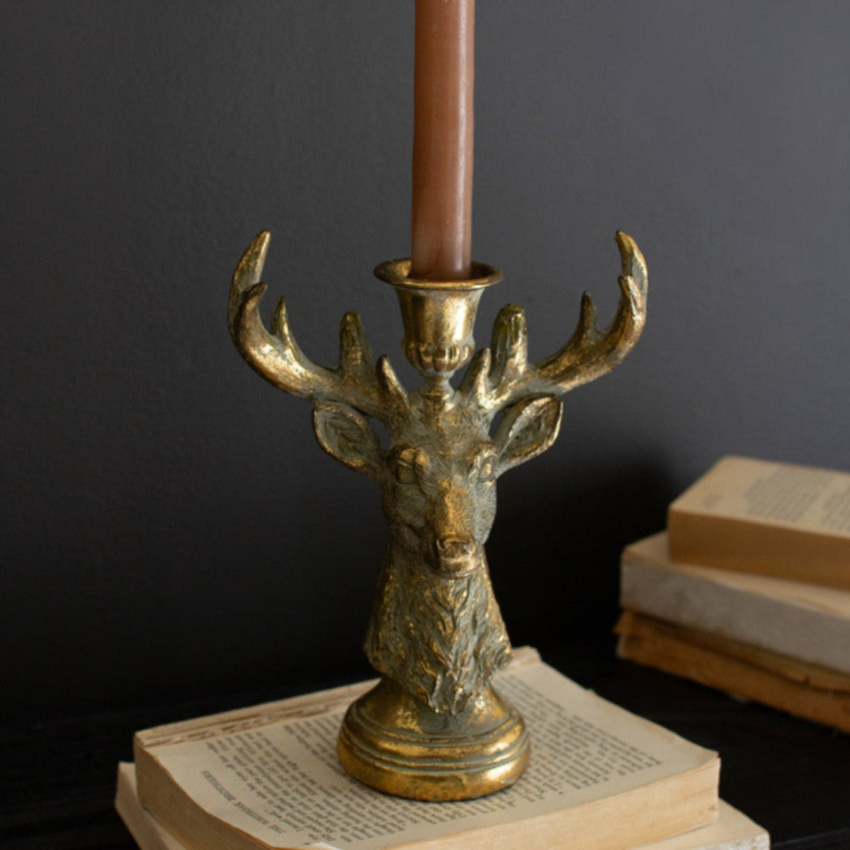 Deer Duo Candle Holders