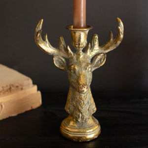 Deer Duo Candle Holders