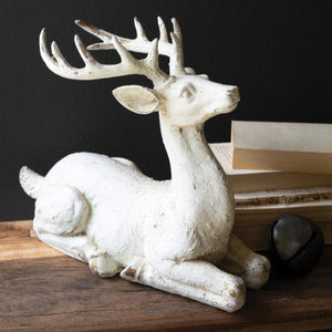 Faux Concrete Woodland Deer