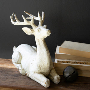 Faux Concrete Woodland Deer