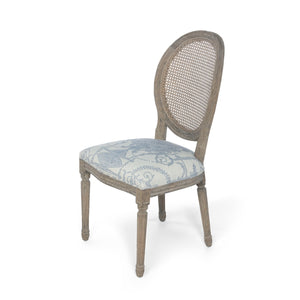 French Blue Dining Chair