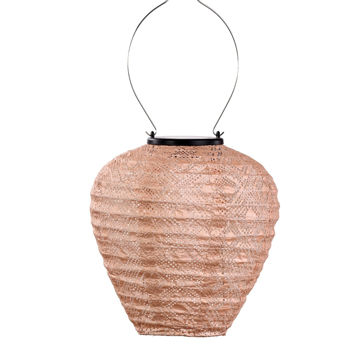 Indoor/Outdoor Balloon Mosaic Lantern - Pink