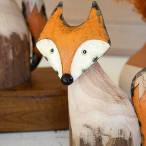 Recycled Woodland Foxes