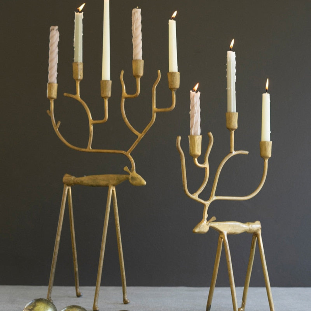 Antler Glow Candle Holders