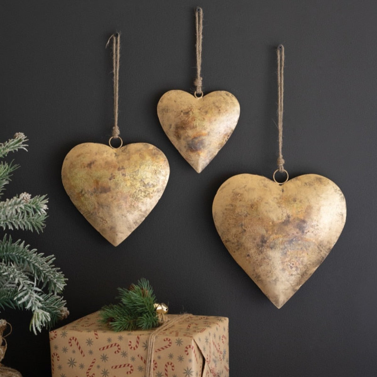 Golden Heart Door Hangers