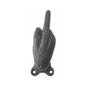Hand Gesture Wall Hooks - Iron Accents