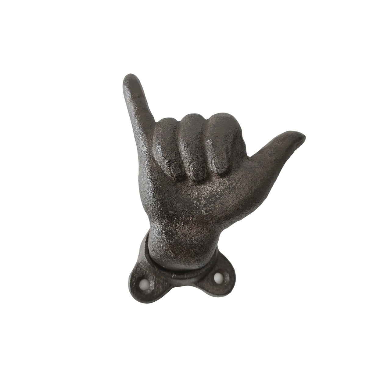 Male Hand Hook, Middle Finger, Printed, Wall Mounted, Floating