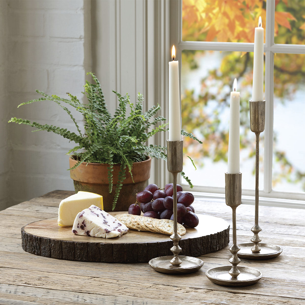 Wrought Iron Candle Holders - Iron Accents