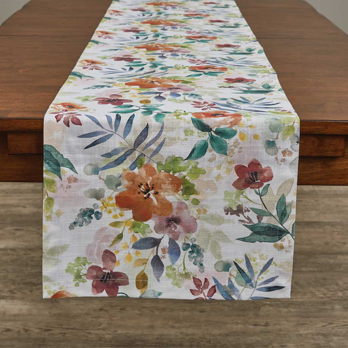 Amelia Floral Table Linens - Iron Accents