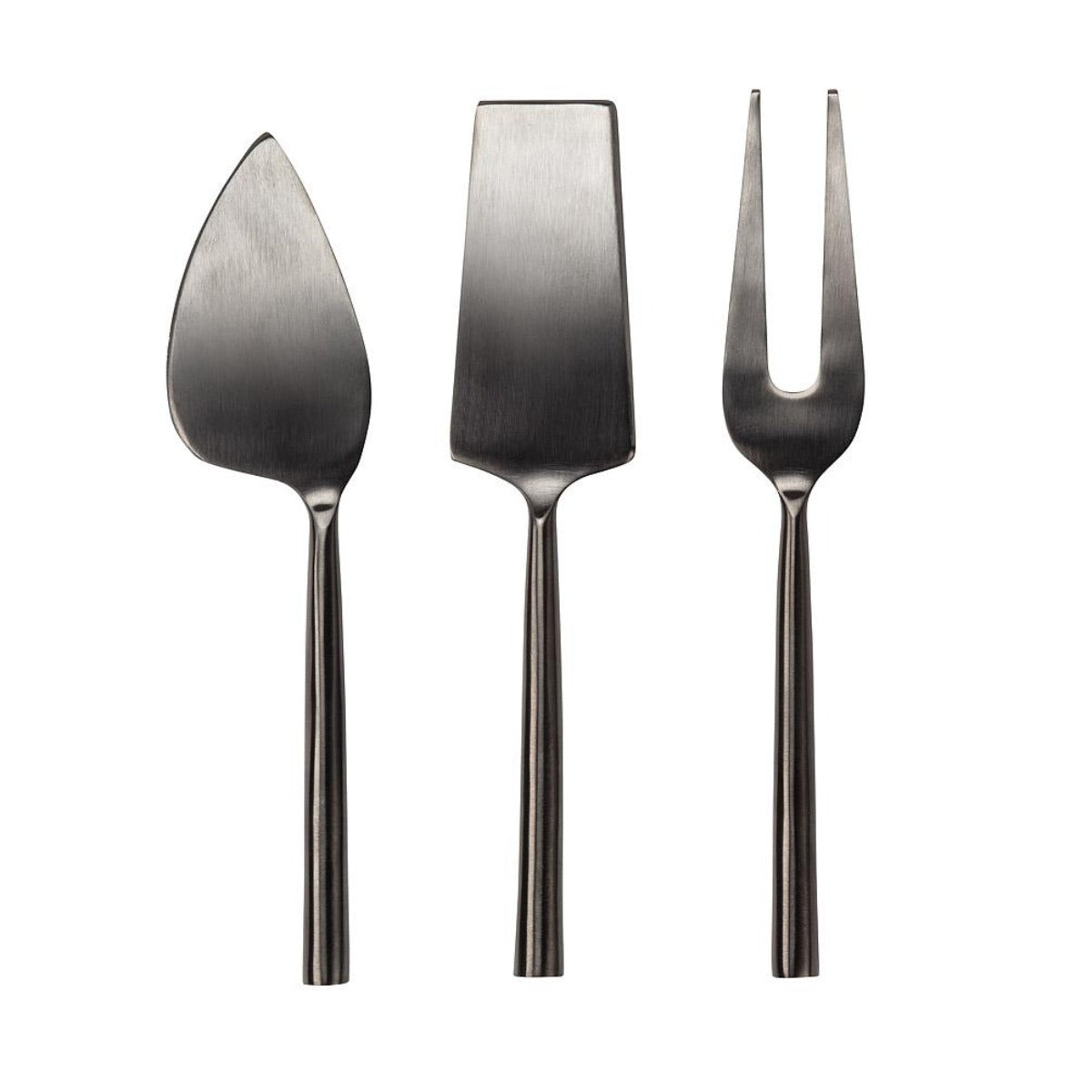 Onyx Matte Black Flatware - Iron Accents