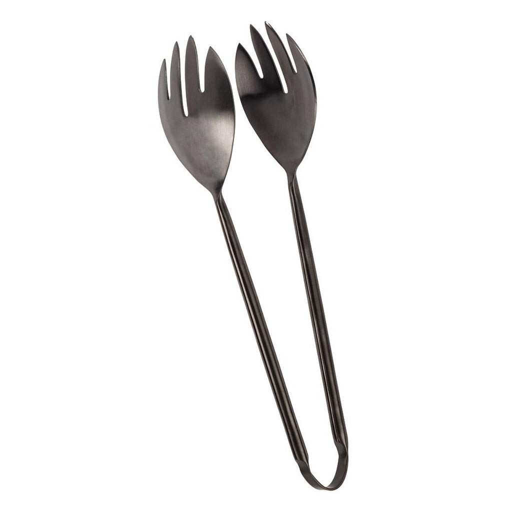 Onyx Matte Black Flatware - Iron Accents