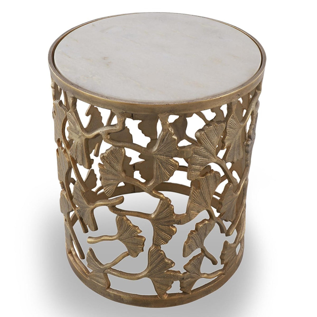 Gingko Leaf Garden Stool