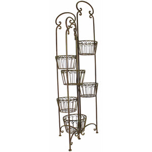 Cast Iron Folding Plant Stand