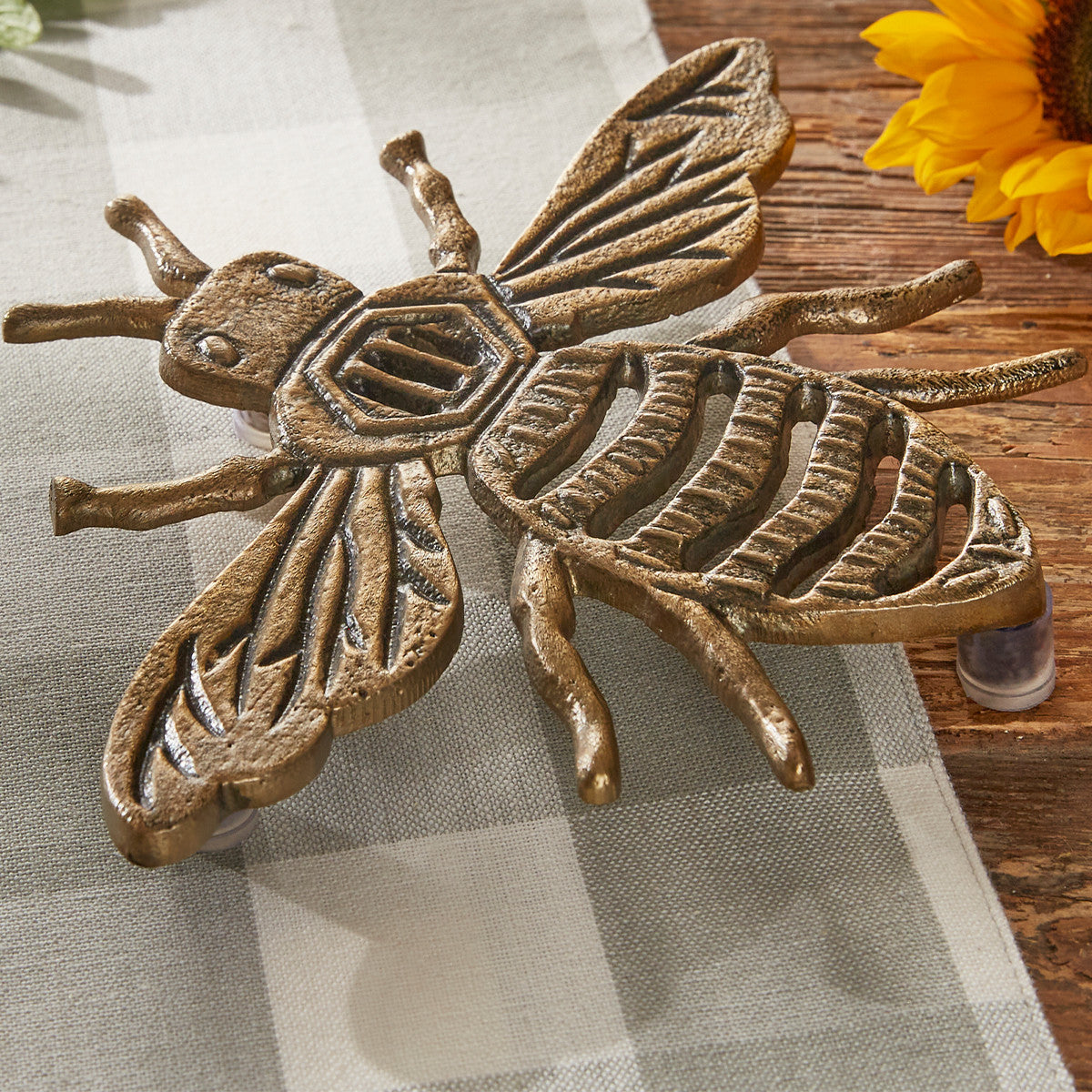 Decorative Cast Iron Bee Dish