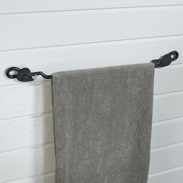 Park Designs Forged Iron Wall Towel Holder