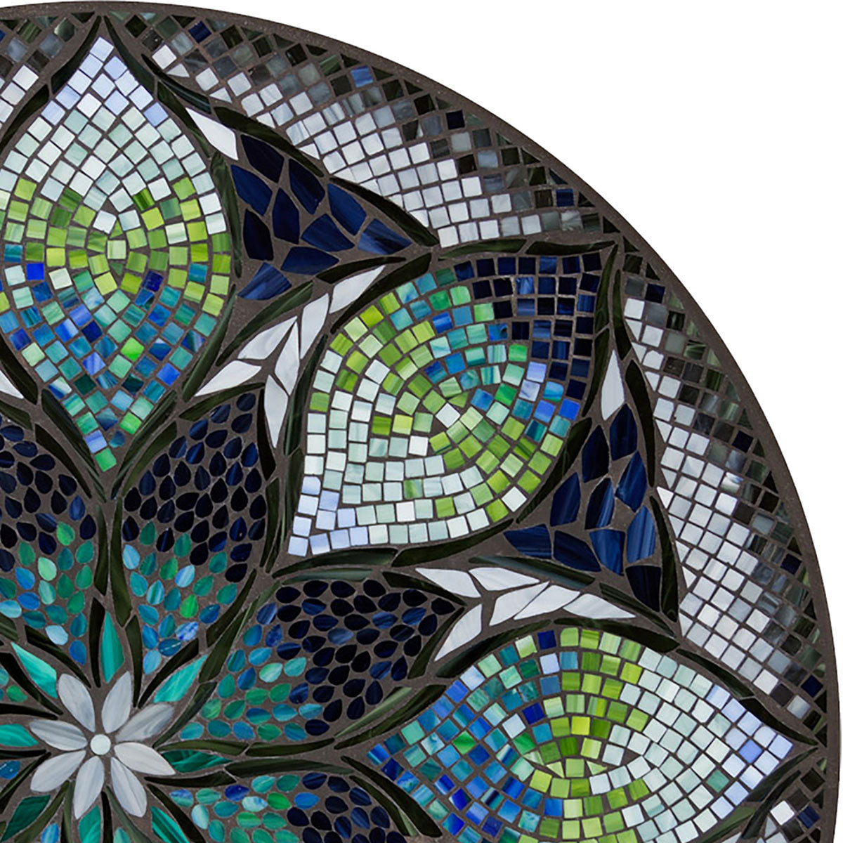Glass-on-Glass Mosaic Table