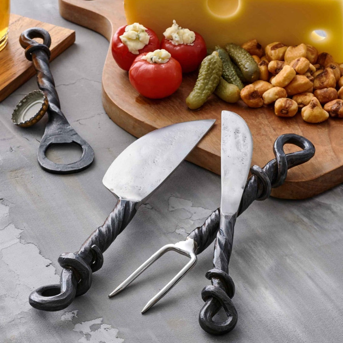 Stainless Steel Kitchen Knives Set Tools Forged Kitchen Knife