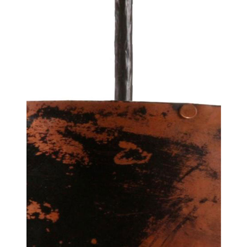 Cedarvale 6-Arm Pendant Lamp-Iron Accents