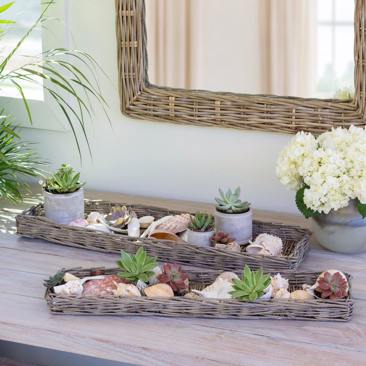 Woven Bread Trays