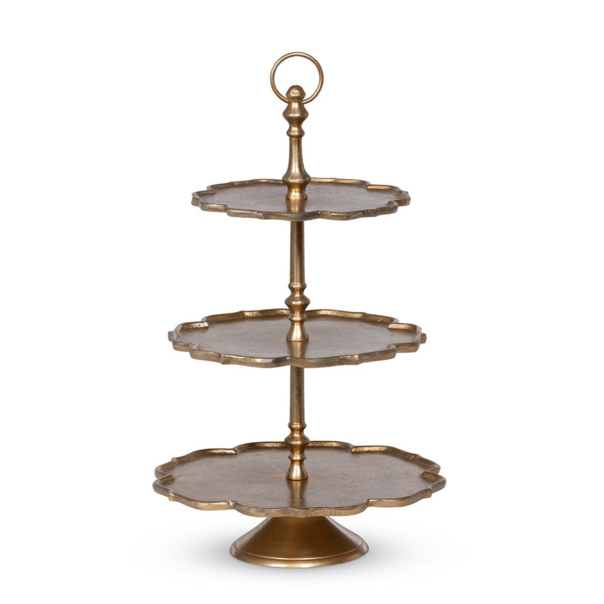 Scalloped Edge 3-Tier Tray - The Perfect Addition to Your Hosting Game ...