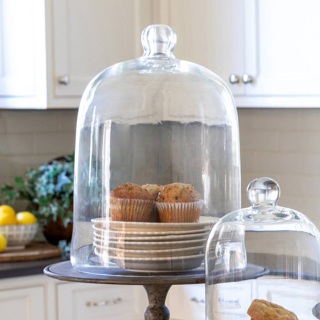 Extra-Large Glass Bell Cloche Jar – Hill Home Decor