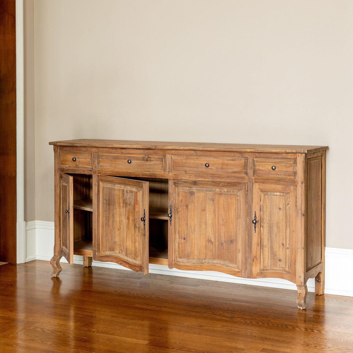 French Country Sideboard-Iron Accents