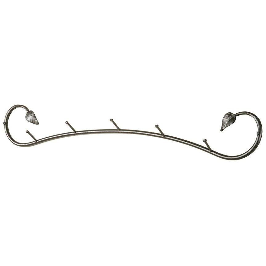 Iron Hook Wall Rack - Eclectic - Wall Hooks - atlanta - by Iron Accents