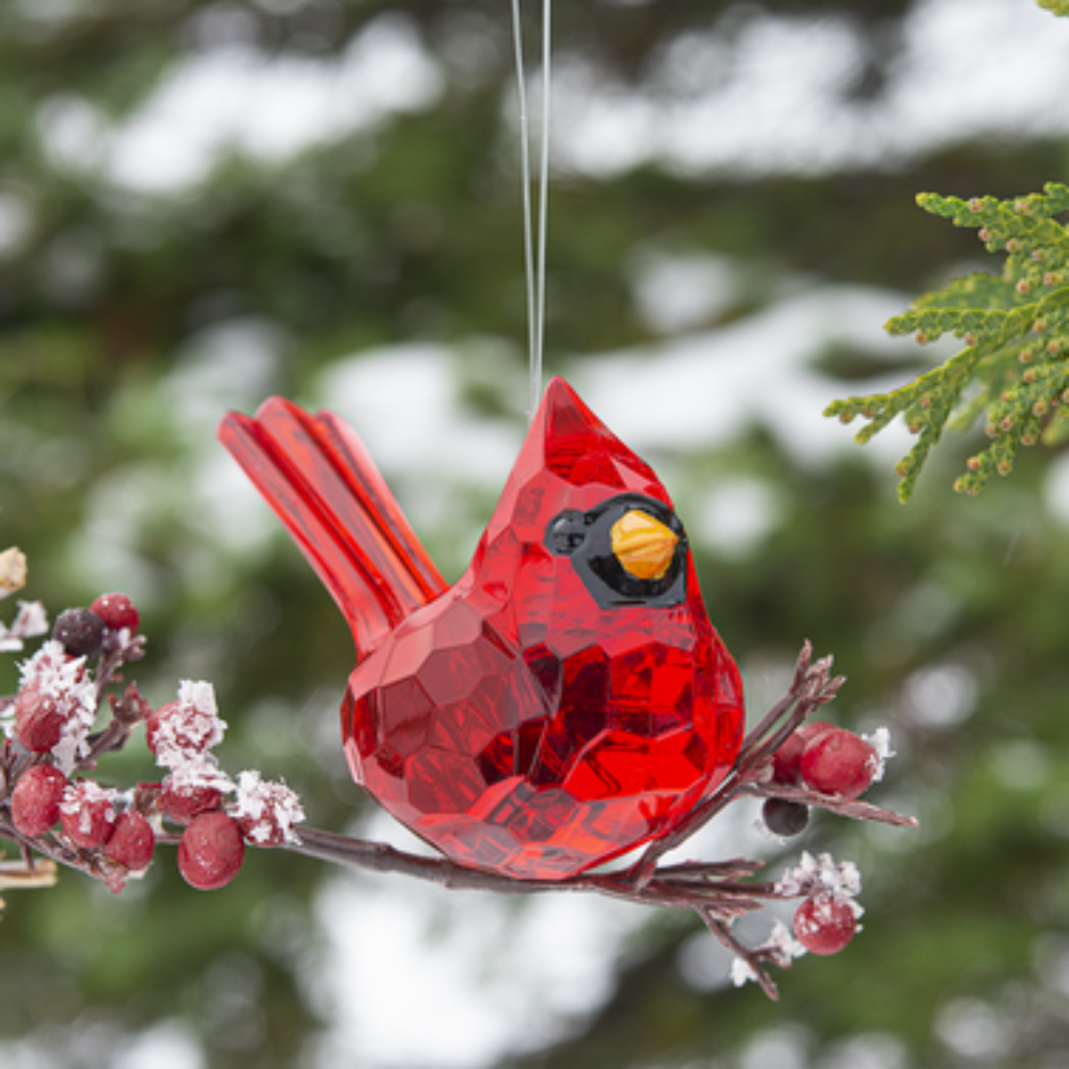 Elegant Cardinal Ornament