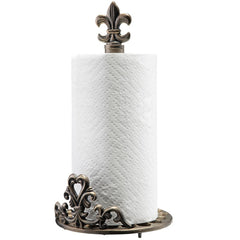 Fleur De Lis Living Metal Wall / Under Cabinet Mounted Paper Towel