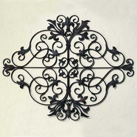 Fleur de Lis Wall Grill