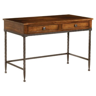 Hand Forged Wrought Iron Desk - Forest Hill Linden - Iron Accents