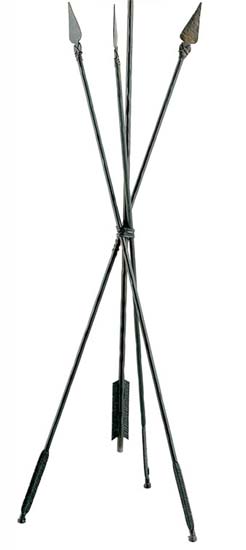 Quapaw Floor Lamp-Iron Accents