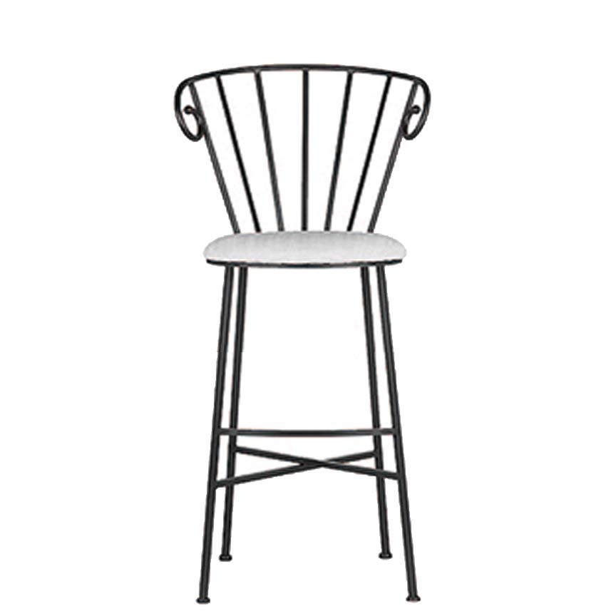 How to recover round bar stools hot sale