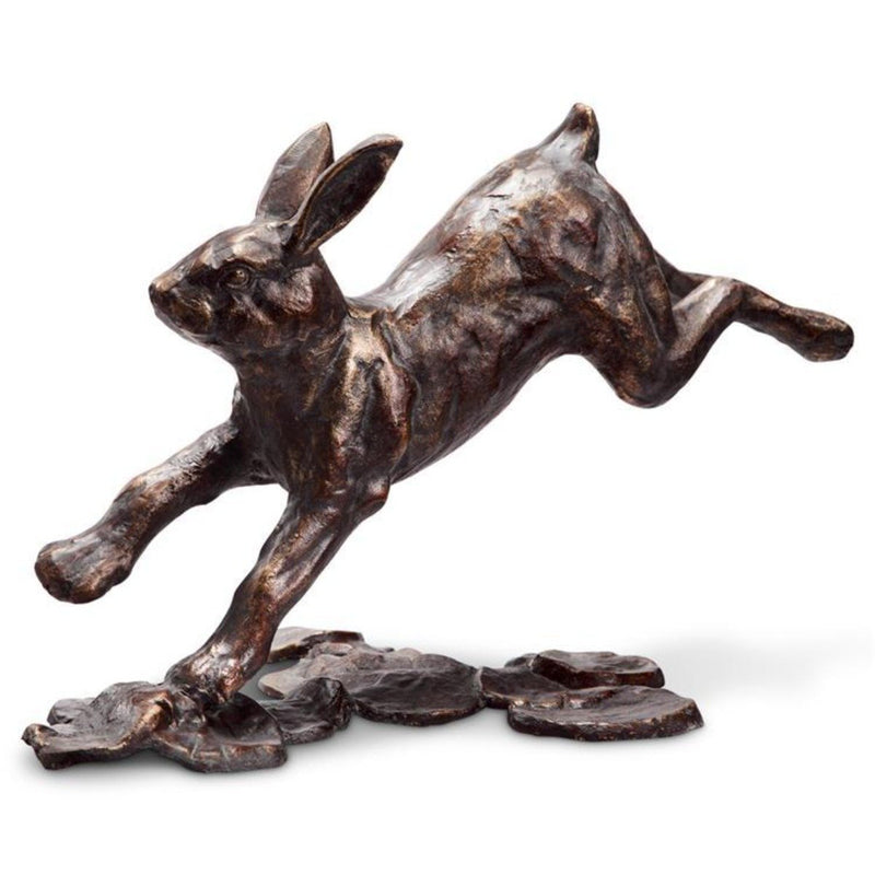 Running Rabbit Garden Decor - Iron Accents