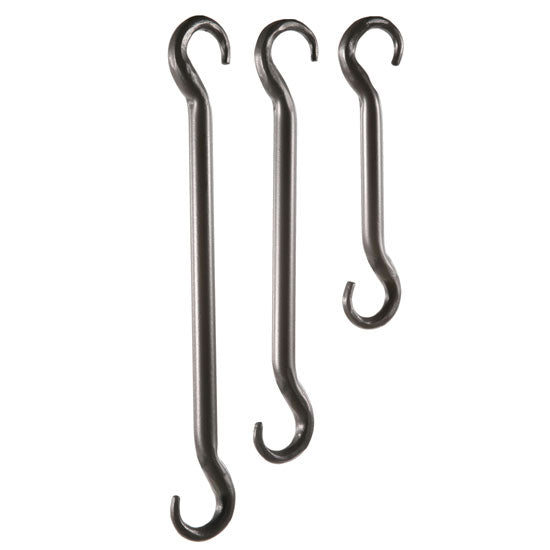 Wrought Iron Hooks & Hangers - Iron Accents